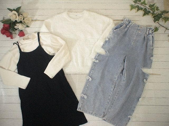 よ*け様 30-6707　子供服　女の子　まとめ売り　55着　130/140㎝サ