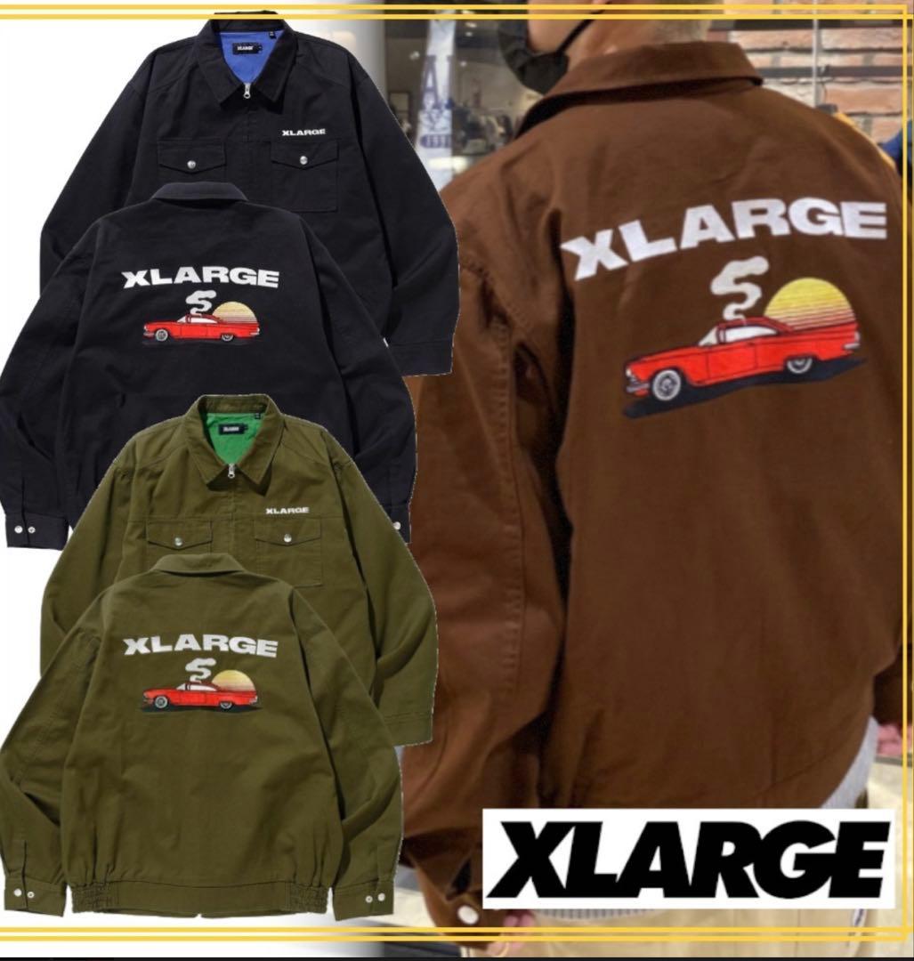 XLARGE エクストララージ ワークジャケト【XL】黒