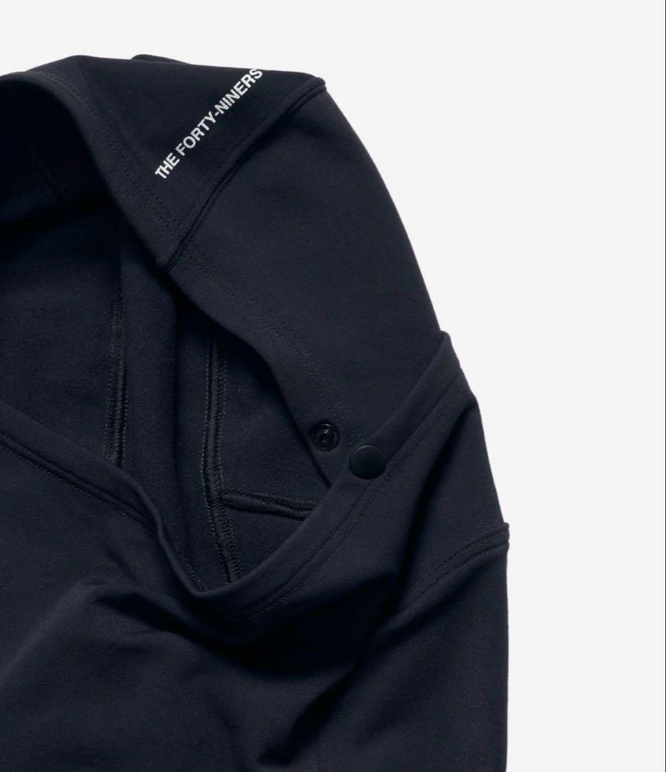 TFW49 LS BRUSHED HOODIE M ブラック