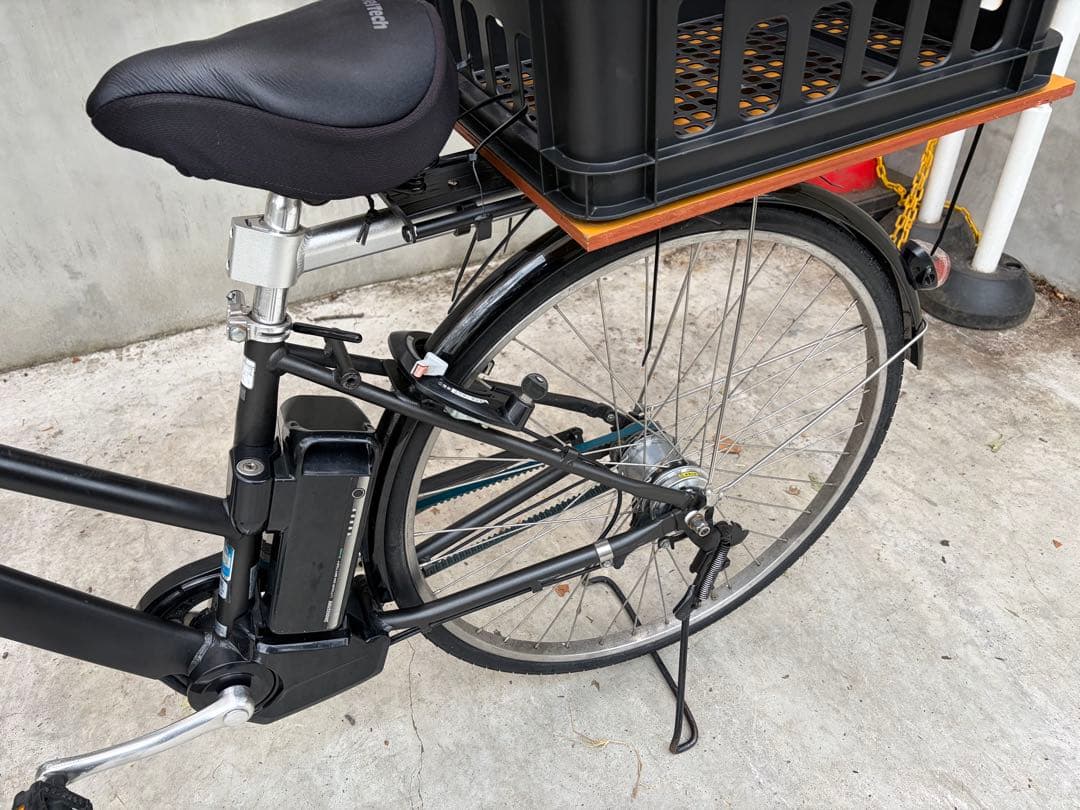 アルベルトe ブリヂストン 電動自転車 27インチ フードデリバリー用備品付き