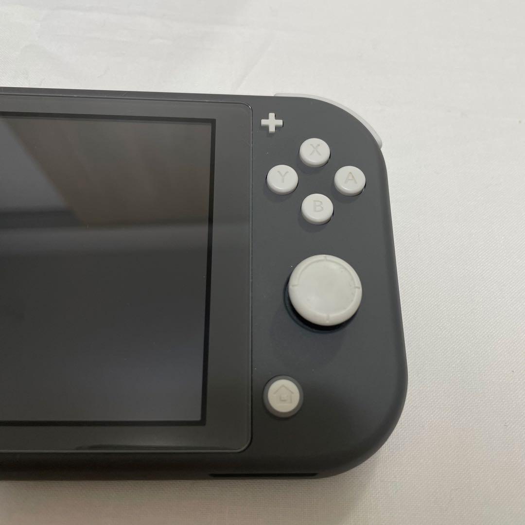 【美品】 Nintendo Switch Lite グレー 箱 AC付き