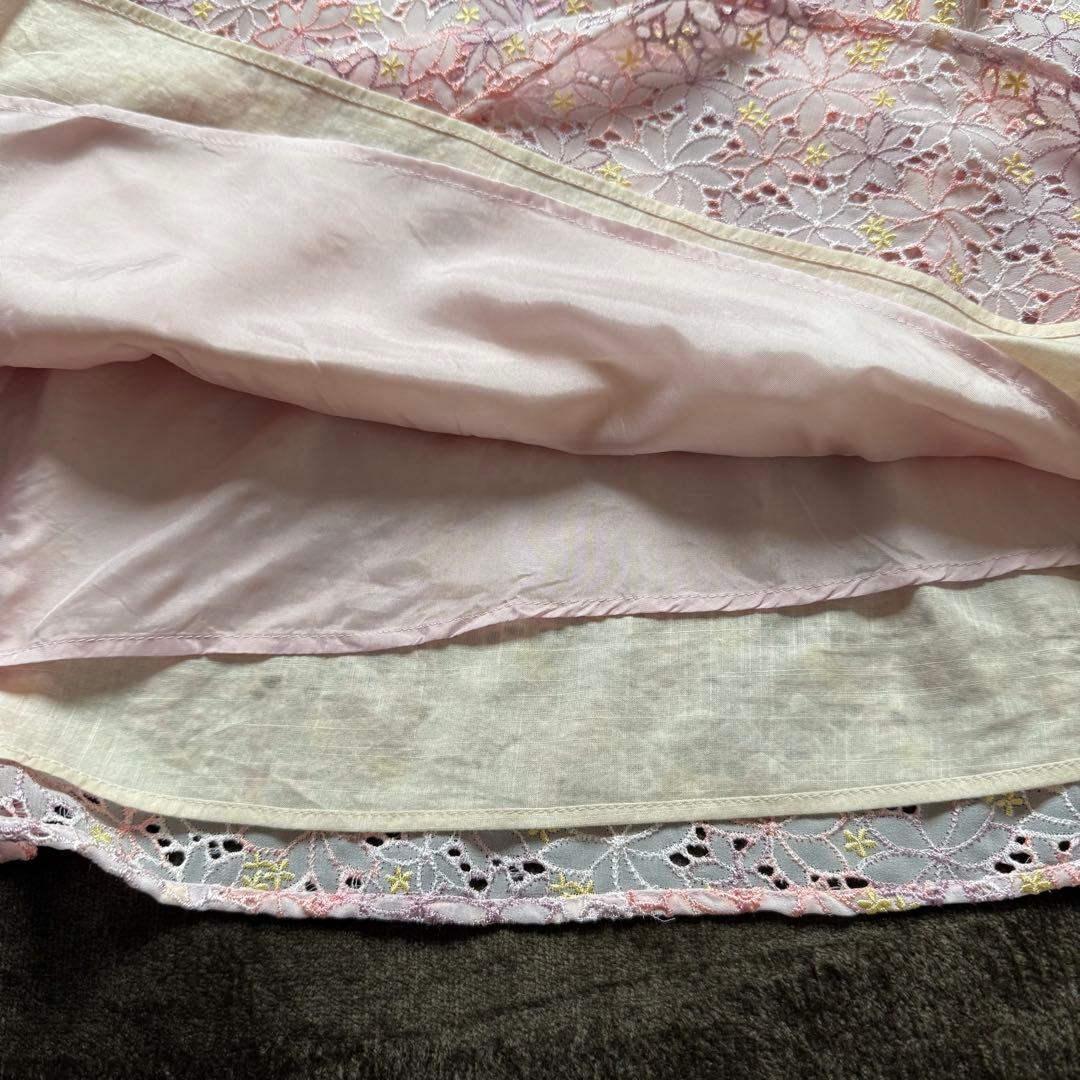 TOCCA トッカ OCEAN オーシャン刺繍ドレス ピンク 6