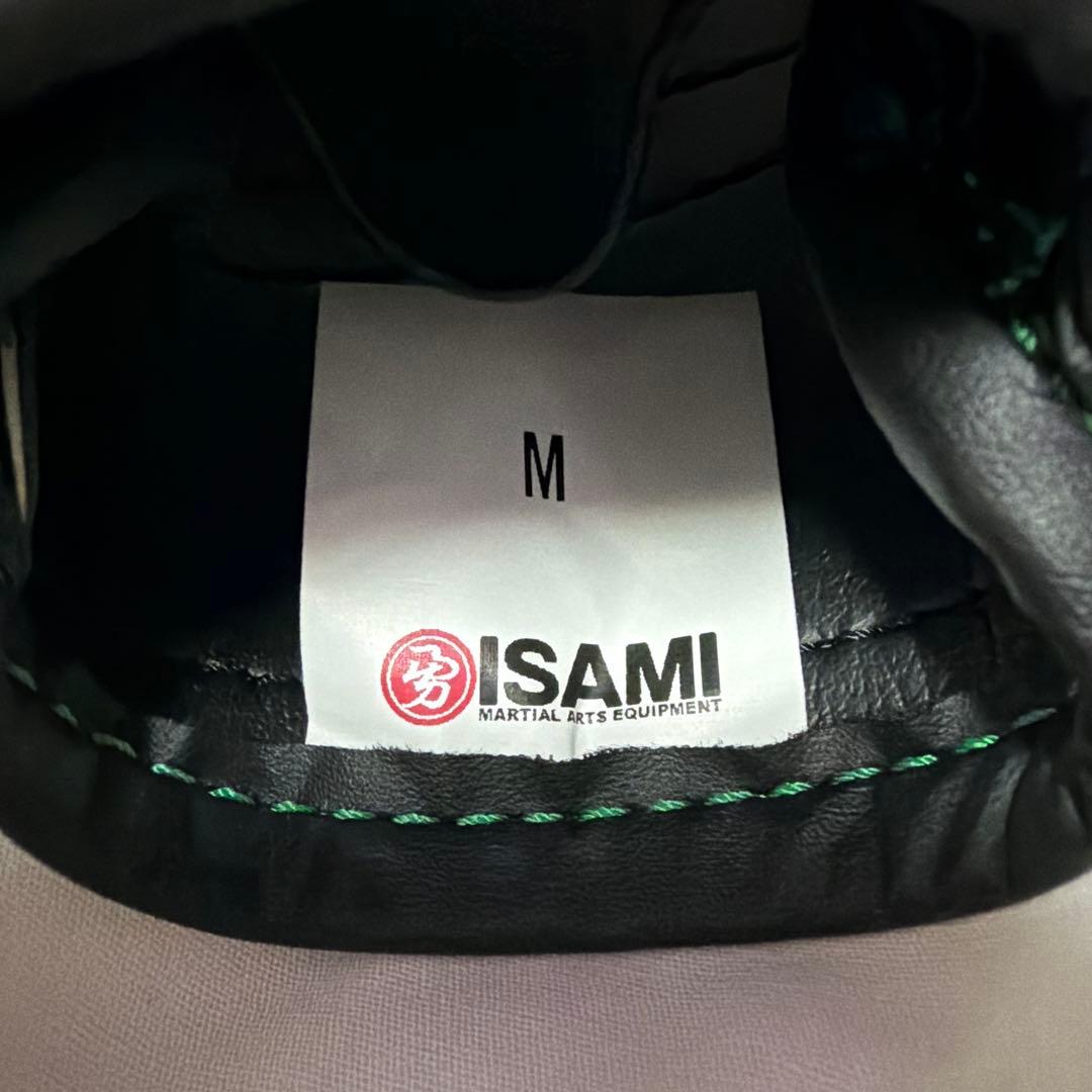 ISAMI RIZIN ボクシンググローブ Mサイズ オリーブグリーン