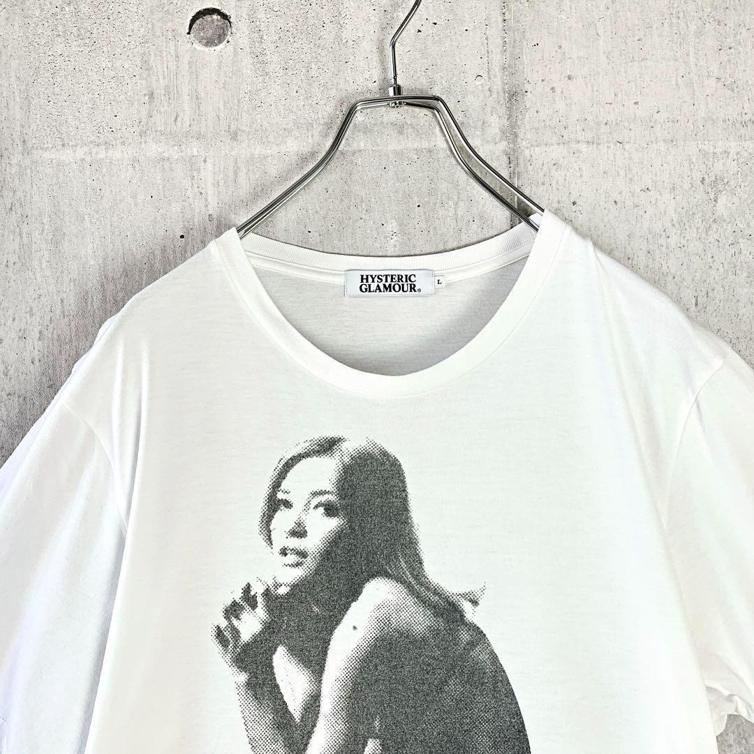 人気デザイン】ヒステリックグラマー Tシャツ ヒスガール ロゴ プリント L