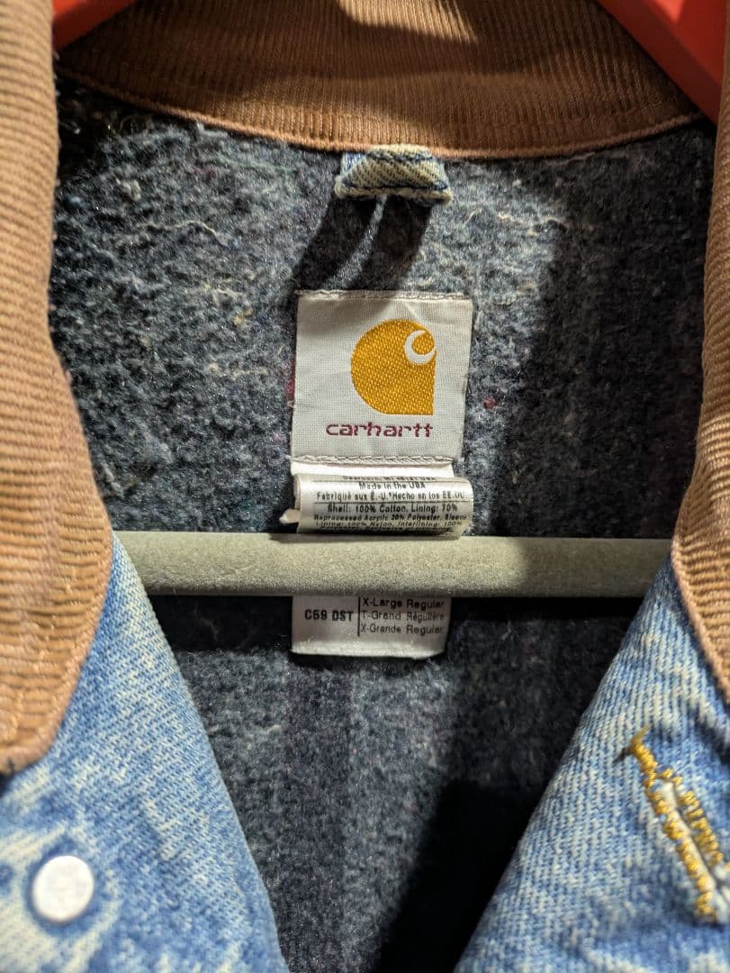D*G様 Carhartt ミシガンチョアコート