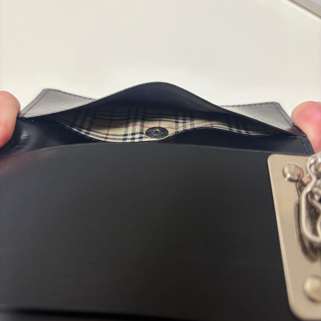 BURBERRY バーバリー 5連キーケース ブラック