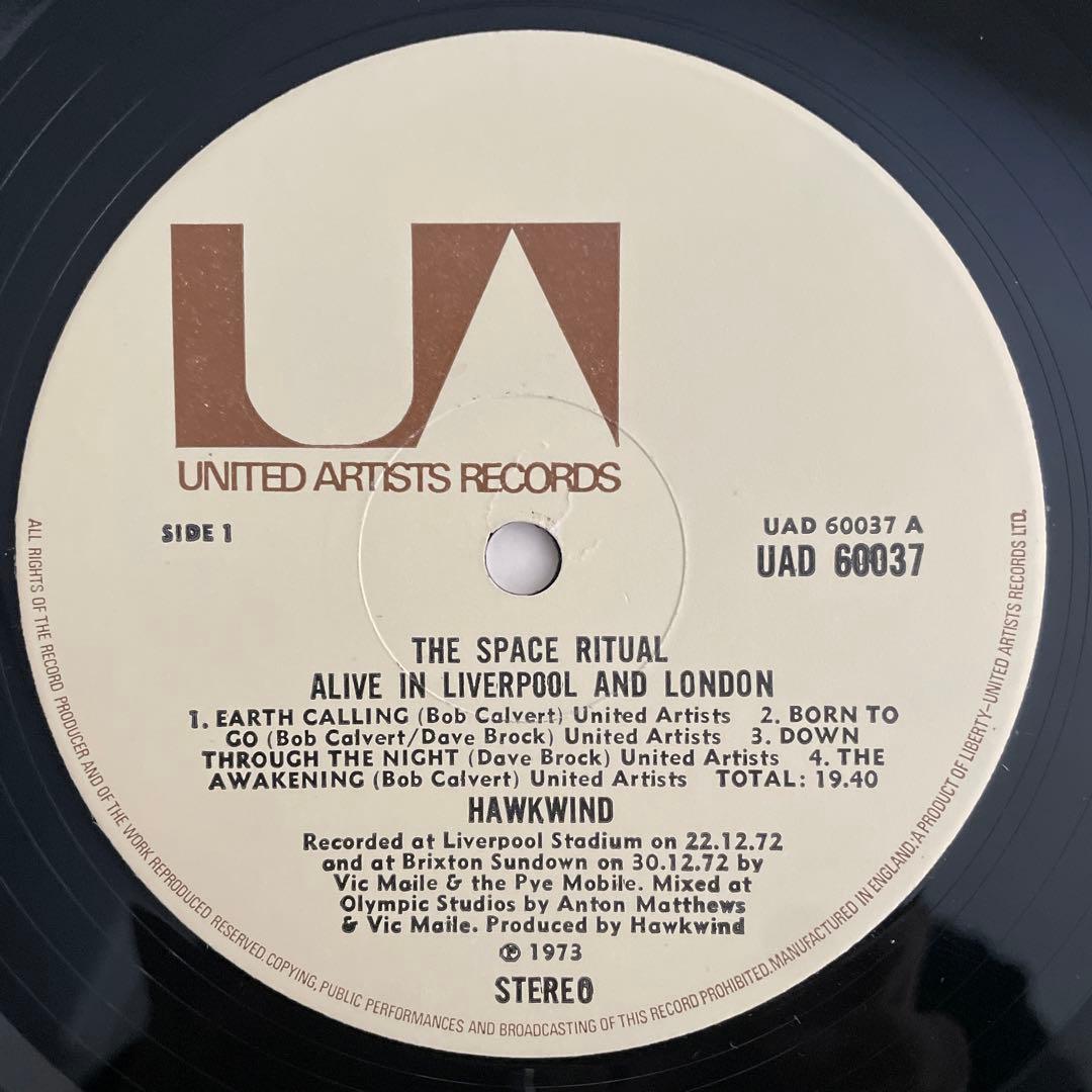 洋楽 HAWKWIND \"The Space Ritual Alive In...\"