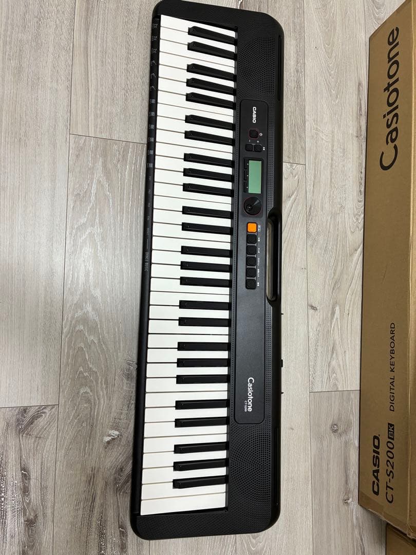 【美品】CASIO CT-S200BK Casiotone カシオトーン