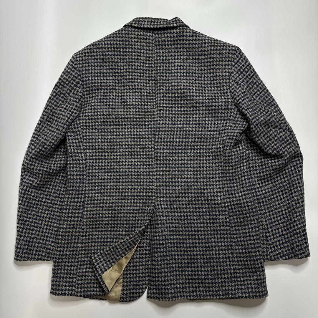 l*1様 USA製　ランズエンド　ハリスツイード　ハウンドトゥース　ツイードジャ