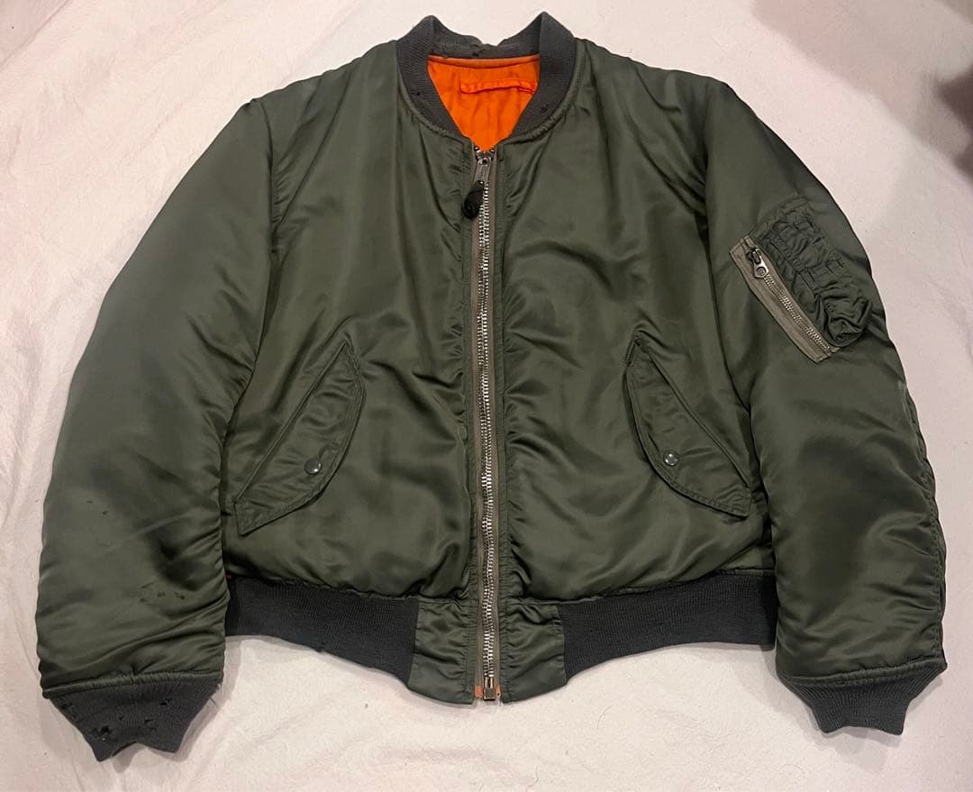 70s 米軍実物 USAF MA-1 MEDIUM フライト 8279E