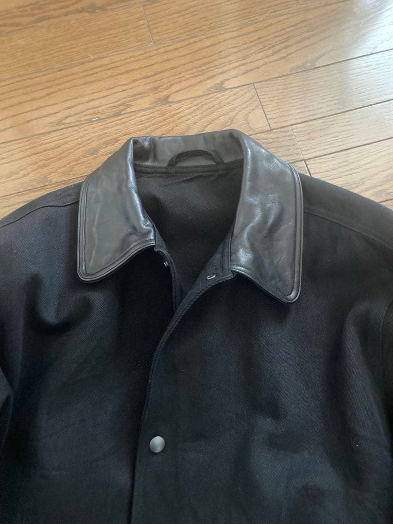 ジャケット・アウター COMOLI DENIM LEATHER WORK JACKET2