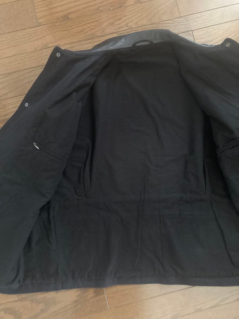 ジャケット・アウター COMOLI DENIM LEATHER WORK JACKET2