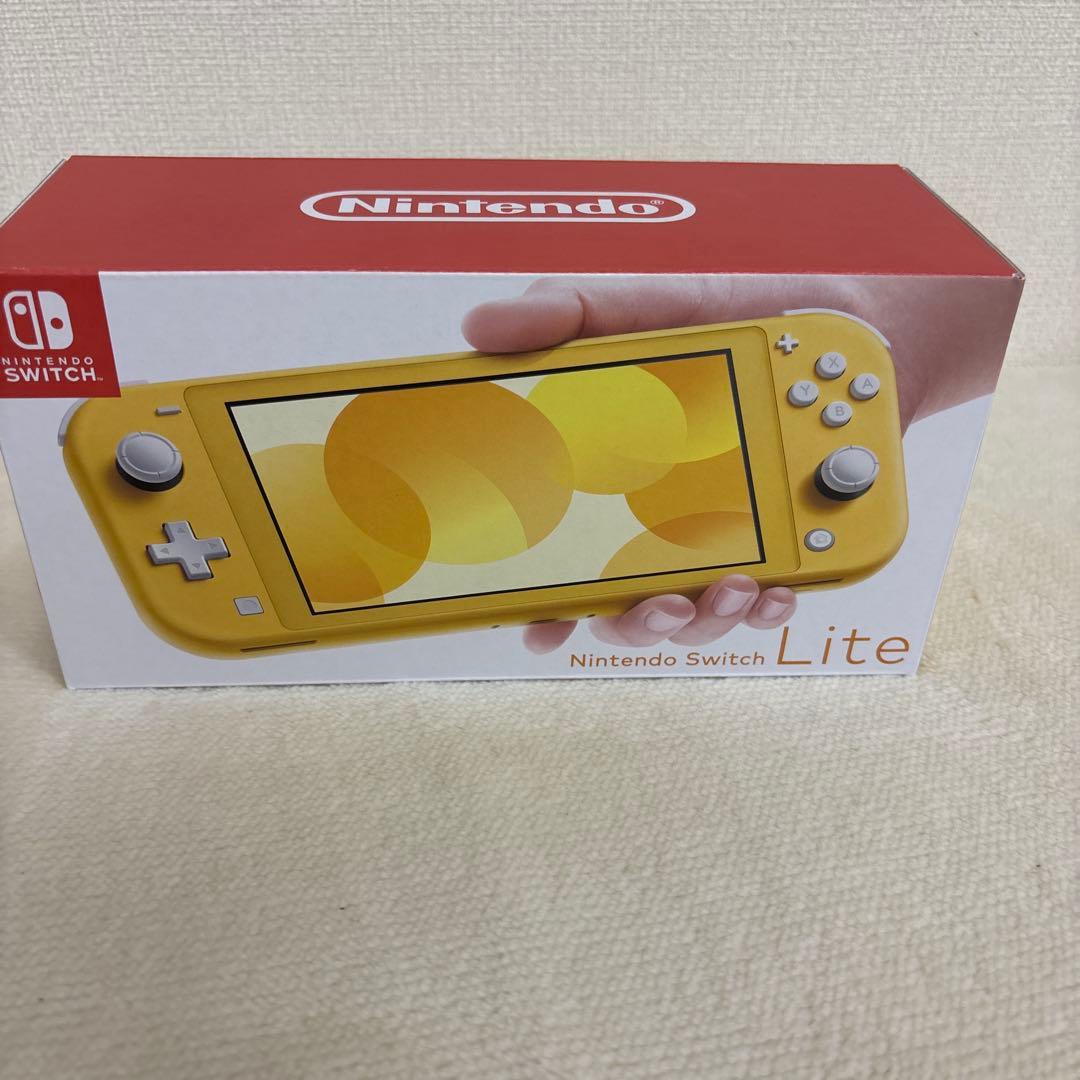 新品 nintendo switch lite スイッチライト イエロー