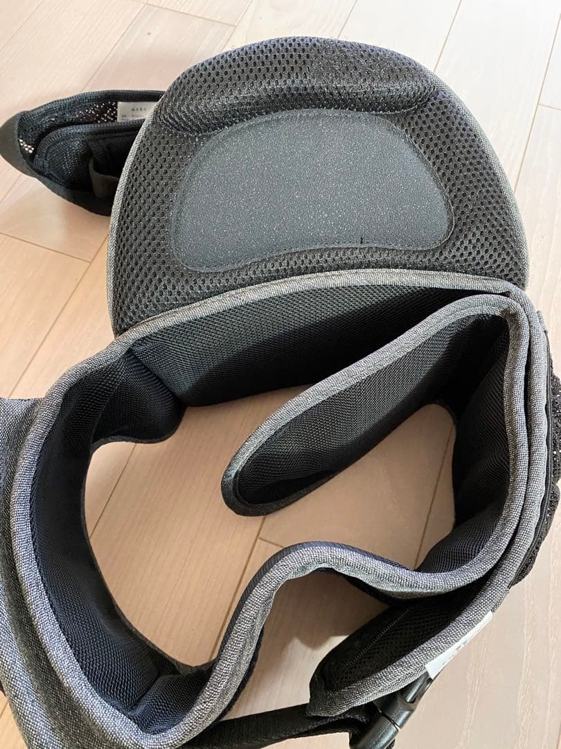 POLBAN ADVANCE ヒップシート グレー　シングルショルダー付