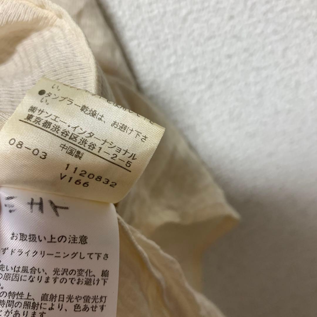 ヴィヴィアンタム Flower 花 ブラウス 絹 セレブ 高級 希少 レア 2