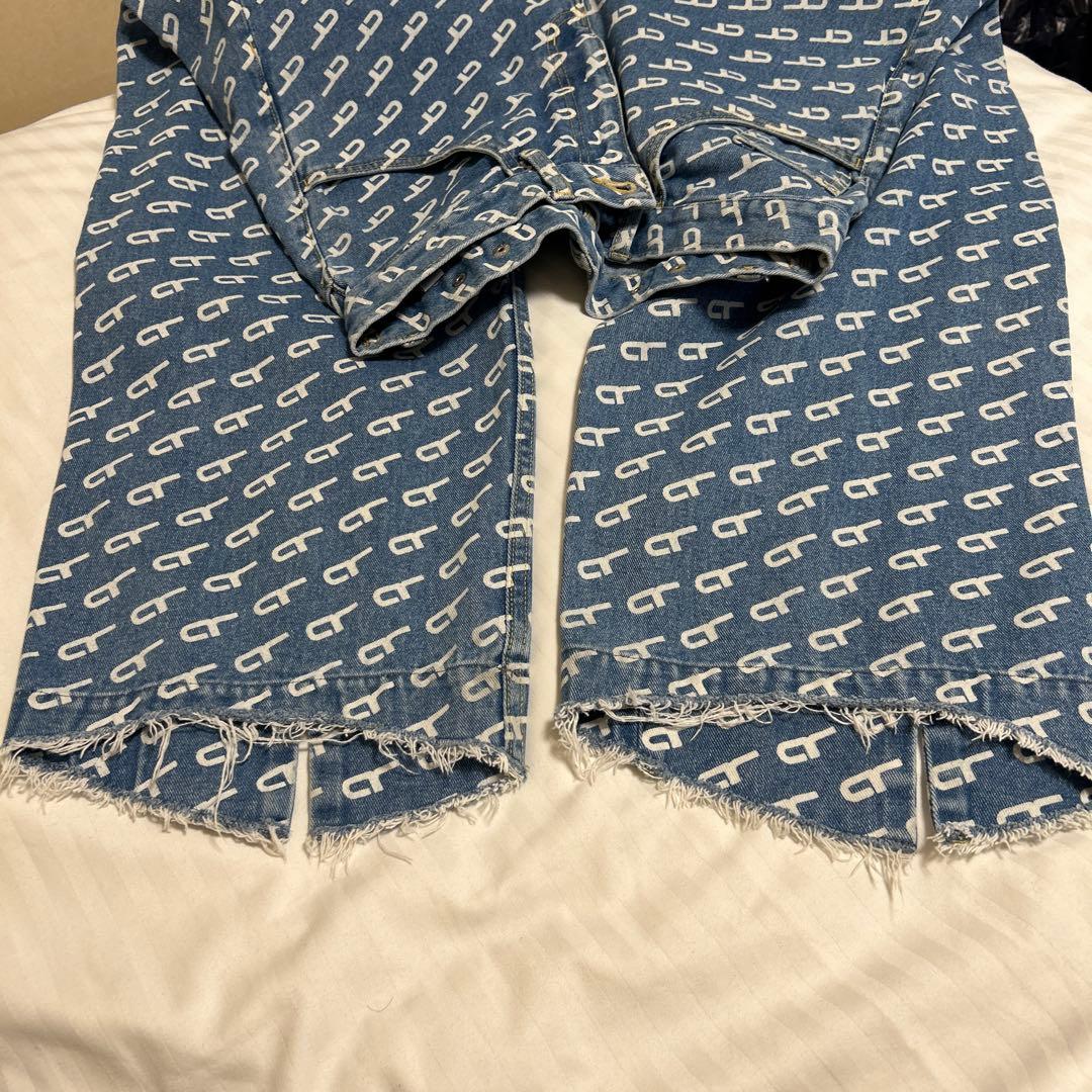 ADAM ET ROPE ワイド　デニム　パンツ　サイズ38