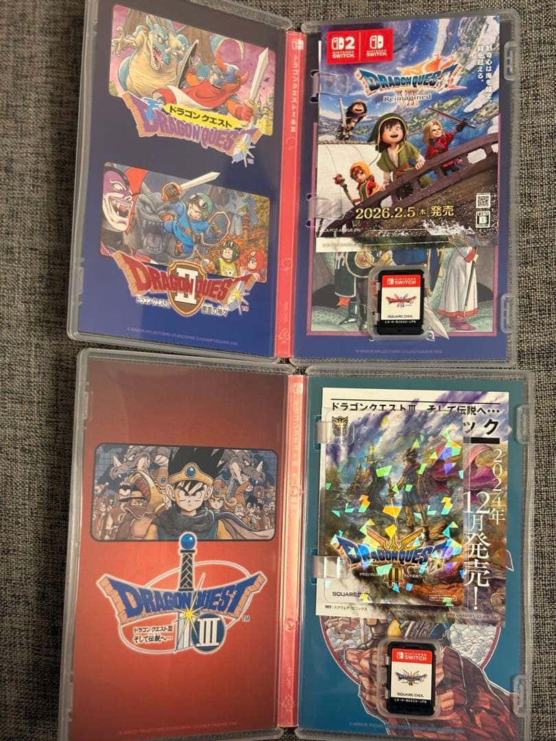 ドラゴンクエストI・II & III セット　switch