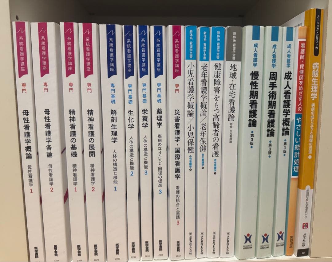 看護学校 医学書院・南江堂 教科書