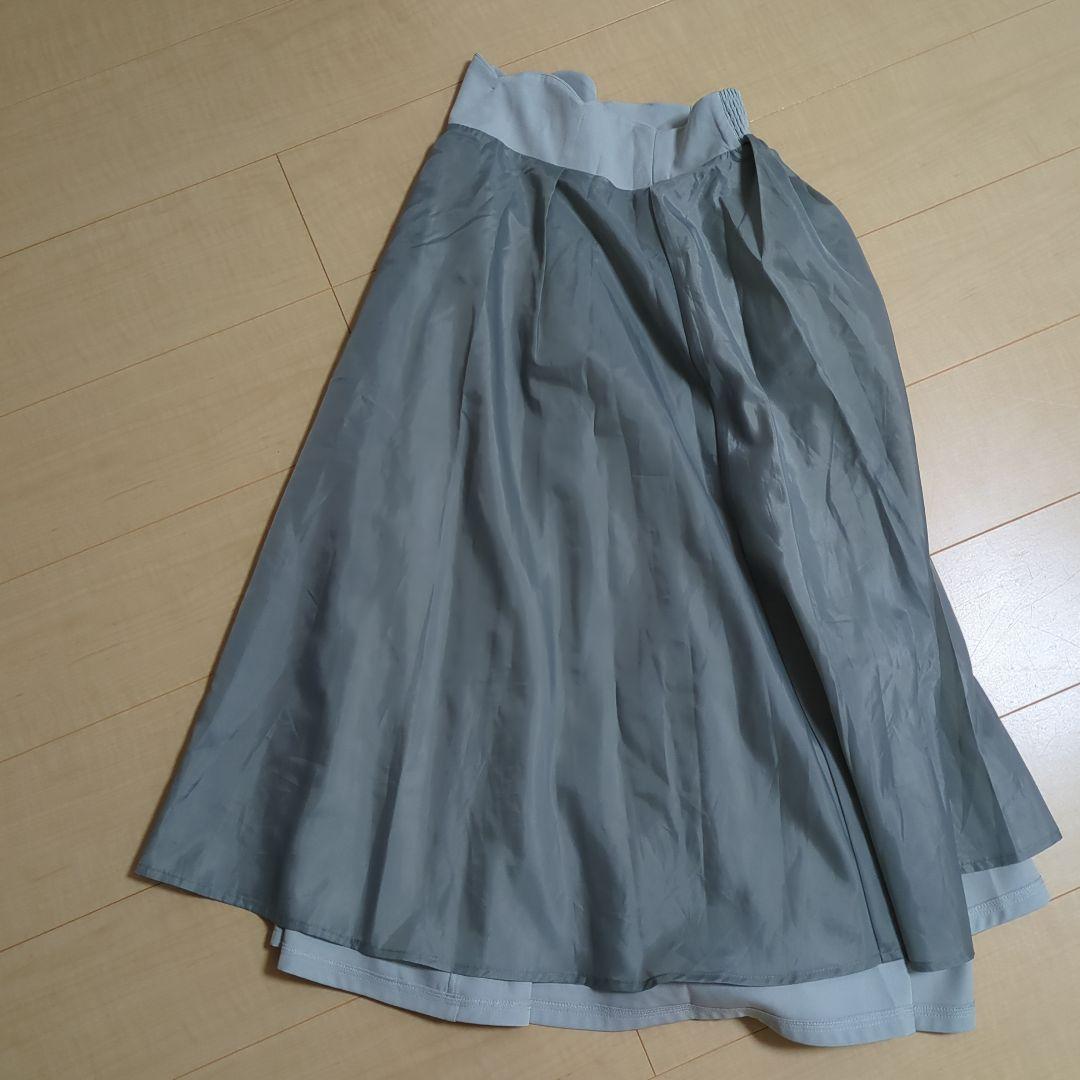 ❀Fint♡美品 スカラップ ハイウエストフレアースカート 完売品