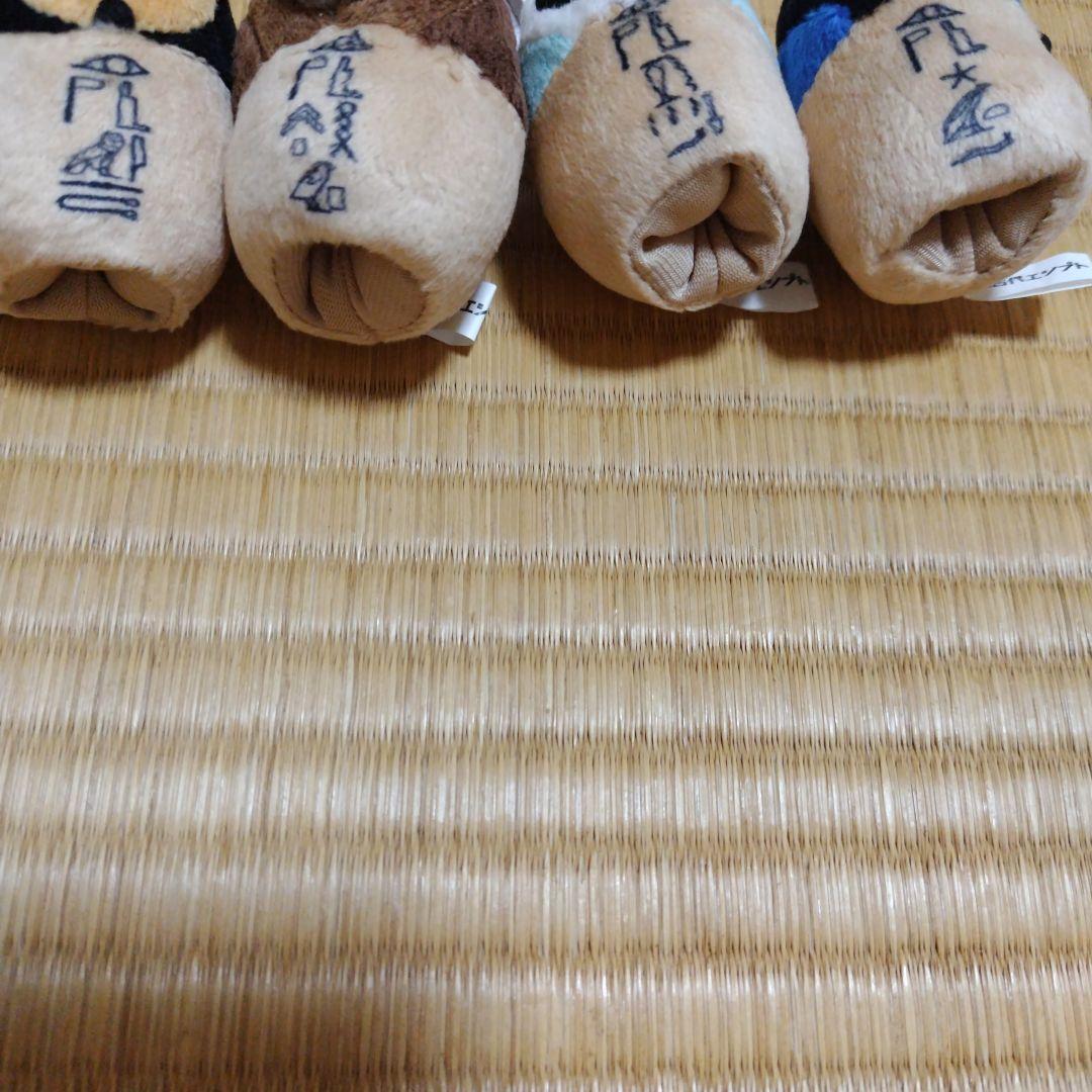 カノプス壺指人形　キーホルダー 4種