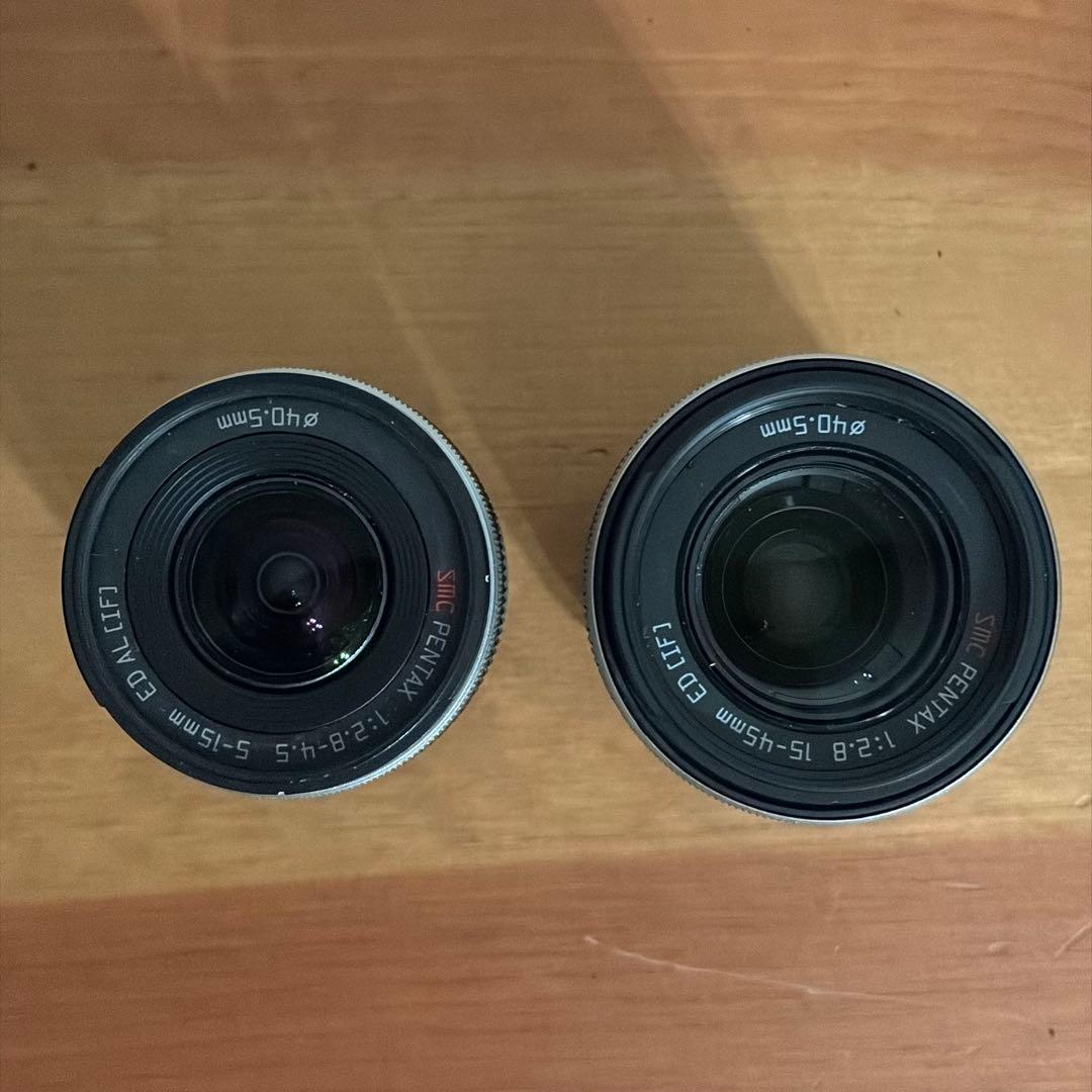 ペンタックス Q7 シルバー ダブルズームキット
