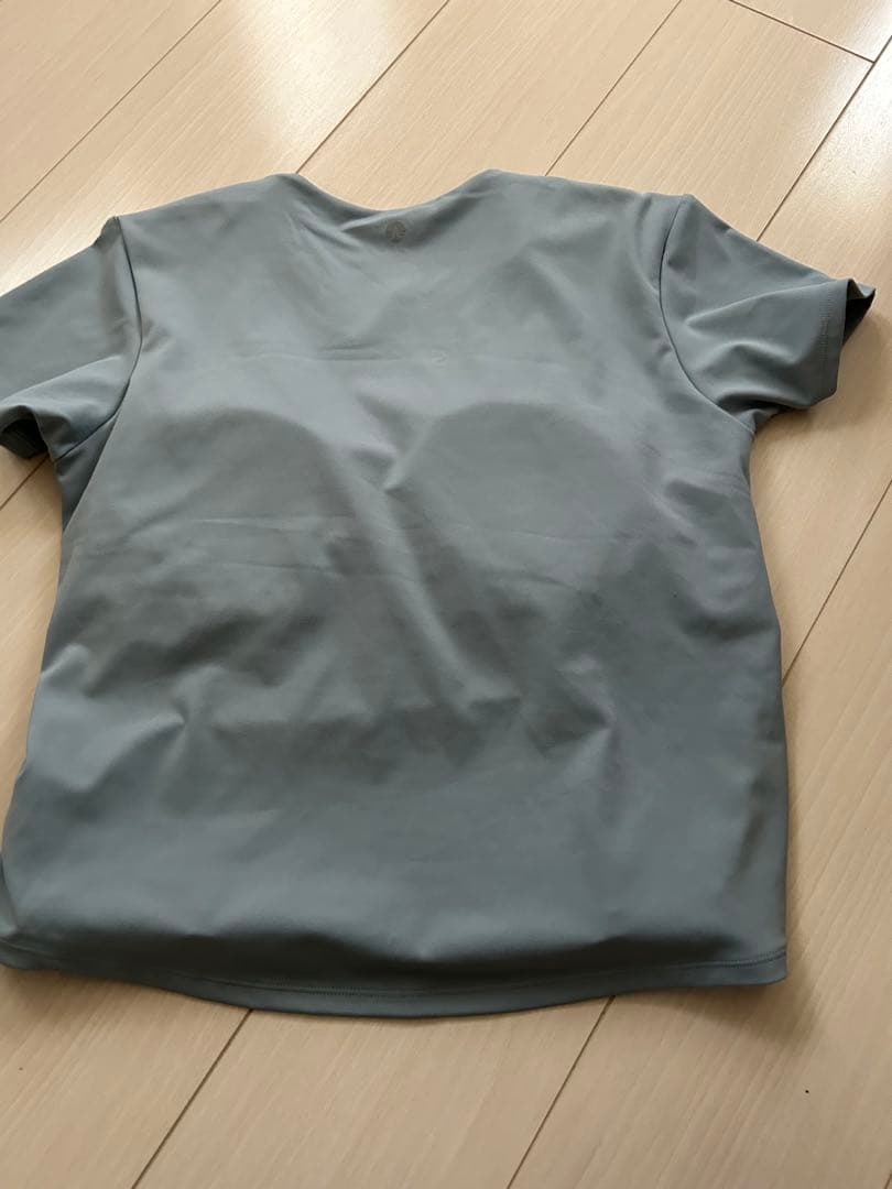 SUKALA サイドギャザーカップ付きTee lava ヨガウェア　Lサイズ