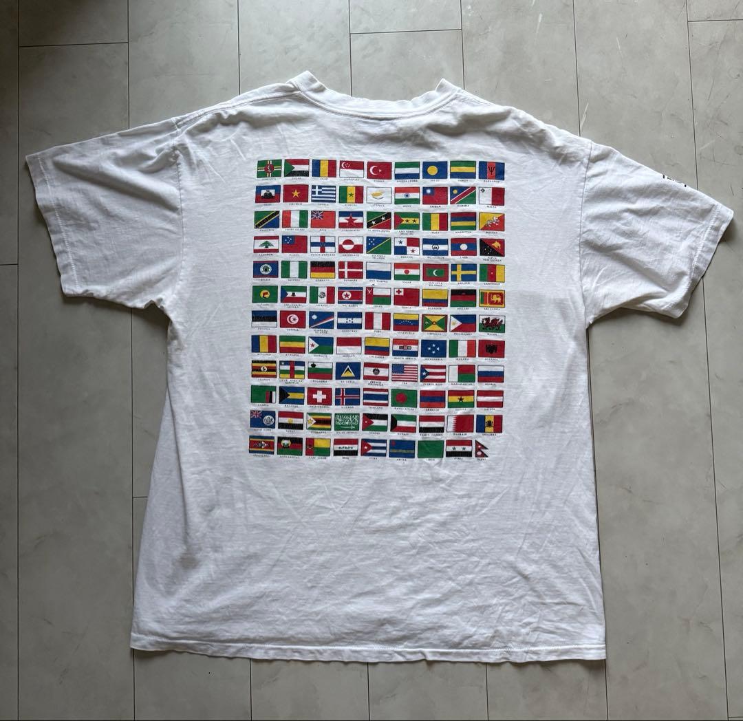 国旗柄Tシャツ 在原みゆ紀 マルジェラ anytee