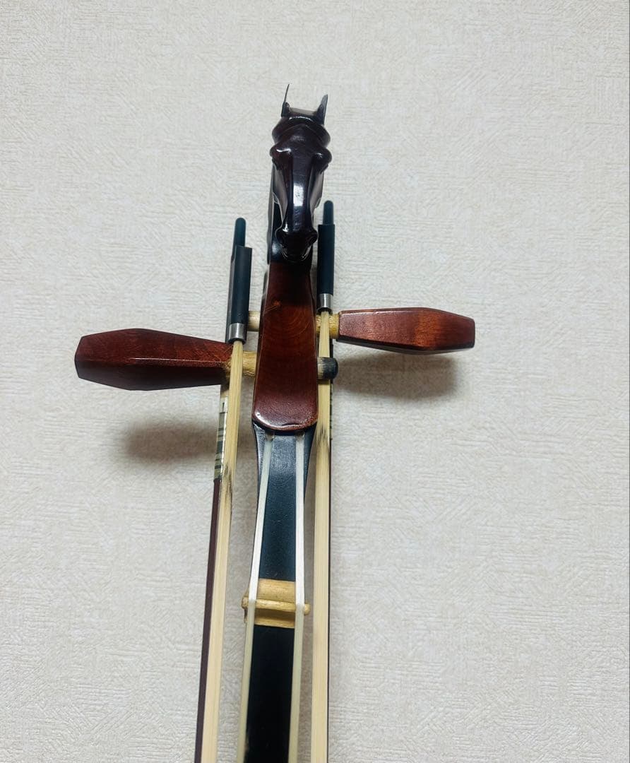 モンゴル伝統楽器 馬頭琴 モリンホール 美しい音色 初心者OK インテリアにも
