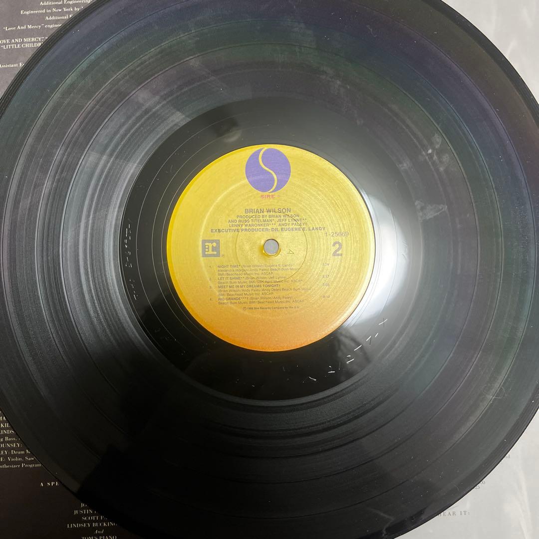 Brian Wilson 1st album US初盤　Beach boys関連