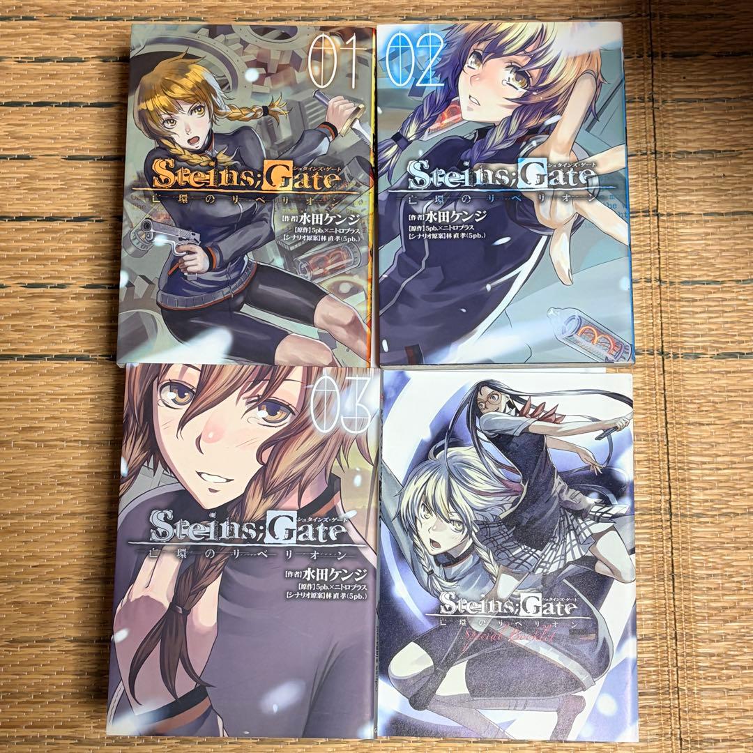 全て初版　STEINS;GATE シュタインズゲート　漫画・小説20冊セット