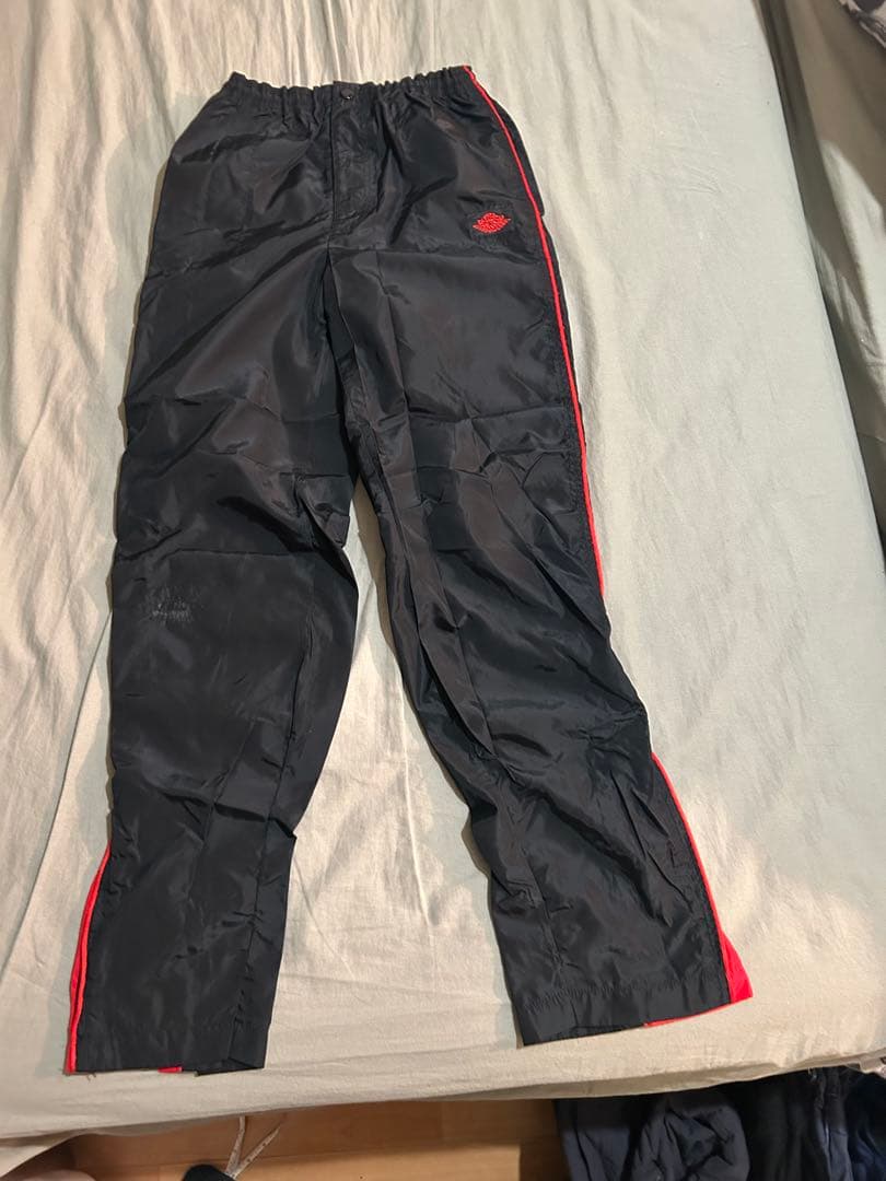 NIKE jordan トラックパンツ　スーツ　ナイロン　紺タグ　90s