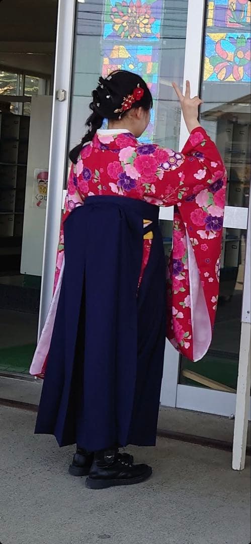 卒業式 女の子 袴セット 小学生 着物 袴 フルセット 150cm前後