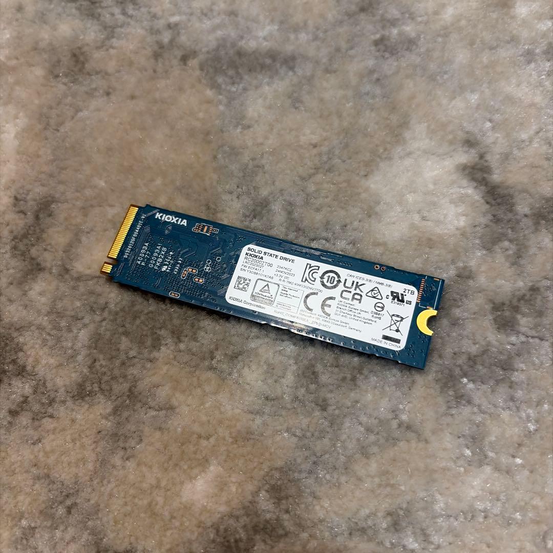 内蔵型SSD KIOXIA EXCERIA G2. 2TB NVMe