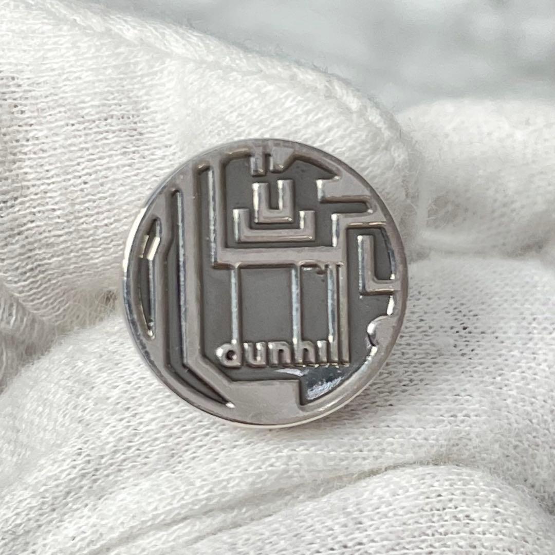 dunhill ダンヒル　925 カフス　カフリンクス　サークル