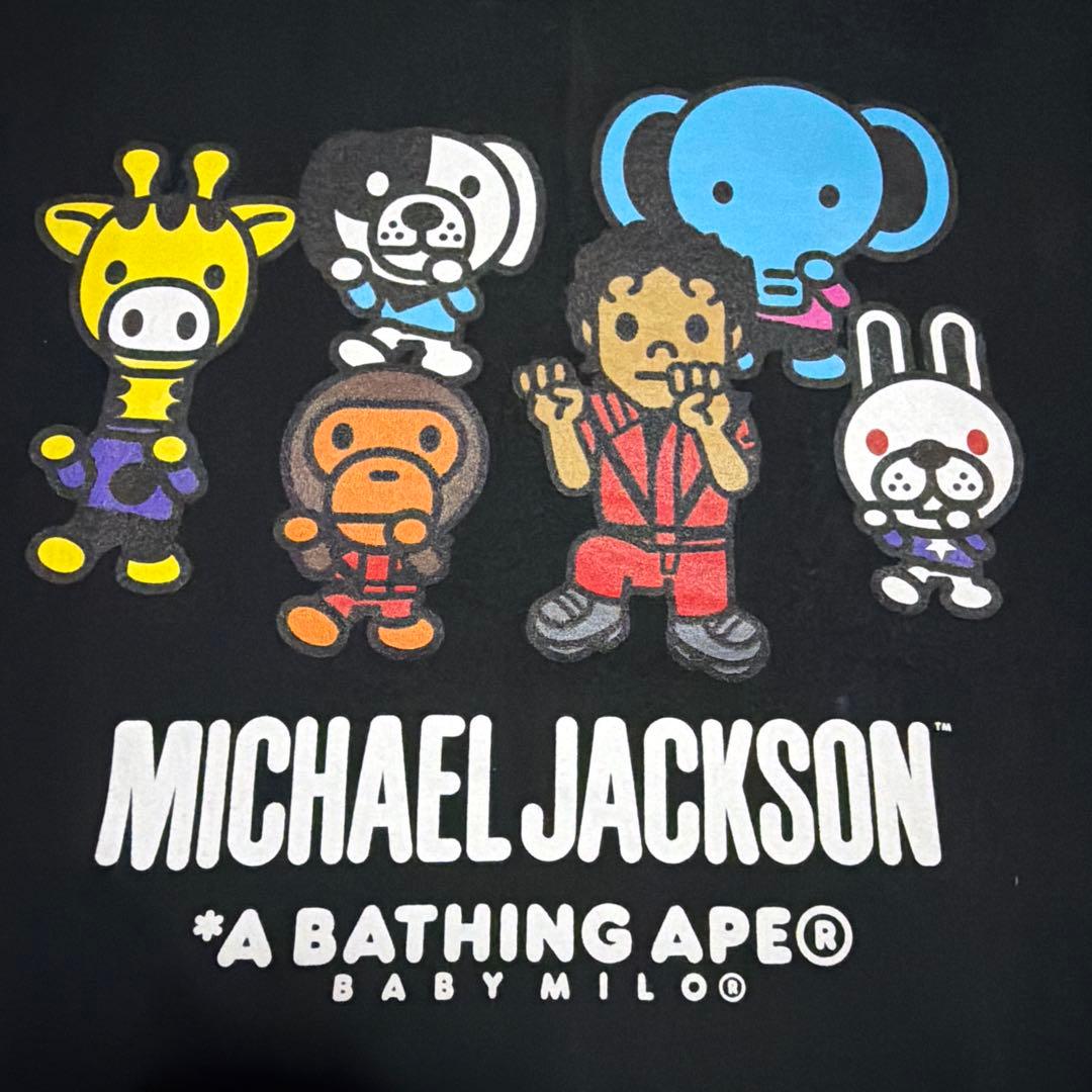 A BATHING APE BAPE マイケルジャクソン　tシャツ L マイケル