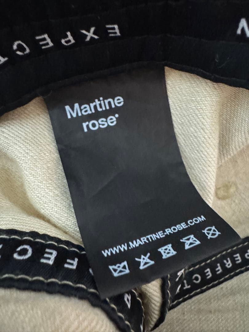 帽子 Martine Rose Cut Peak Cap
