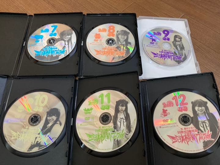 DVD★ロケみつ 桜 稲垣早希 西日本横断ブログ旅 四国一周ブログ旅★１４枚