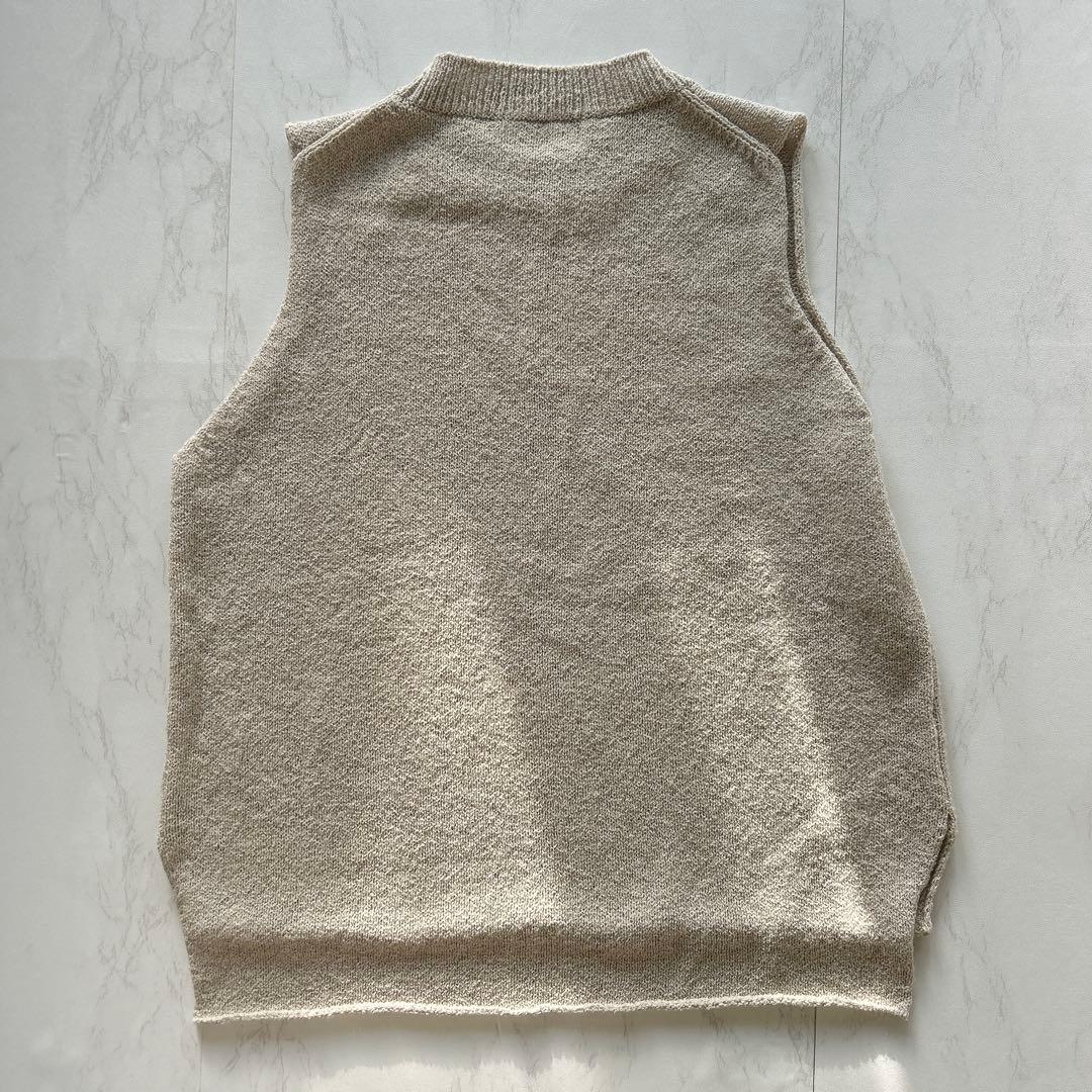 エバムエバevam eva24SSwool lily vestウール