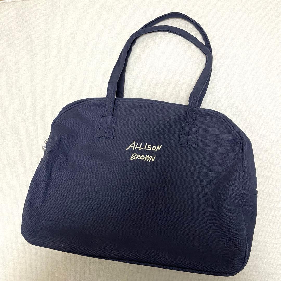 【美品】ALLISON BROWNホリデーキャンバスバッグ
