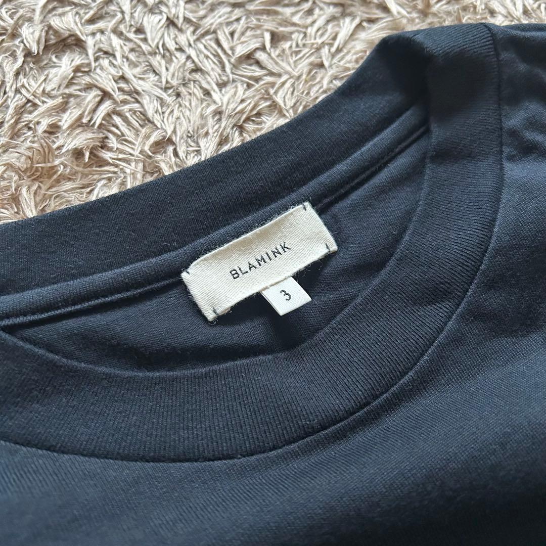 BLAMINK ブラミンク コットンTシャツ クルーネック オーバーサイズ 3