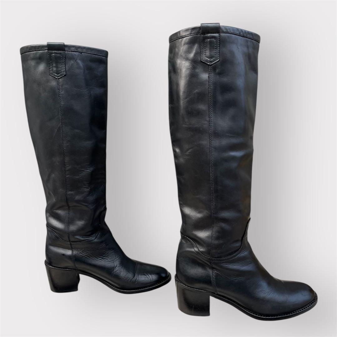 美品✨ CORSO ROMA9 レザー ロングブーツ 24.0~24.5cm