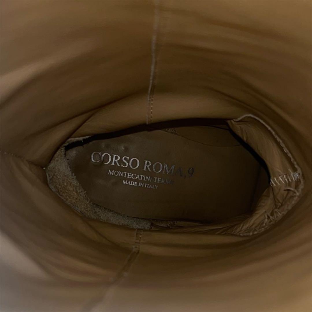 美品✨ CORSO ROMA9 レザー ロングブーツ 24.0~24.5cm