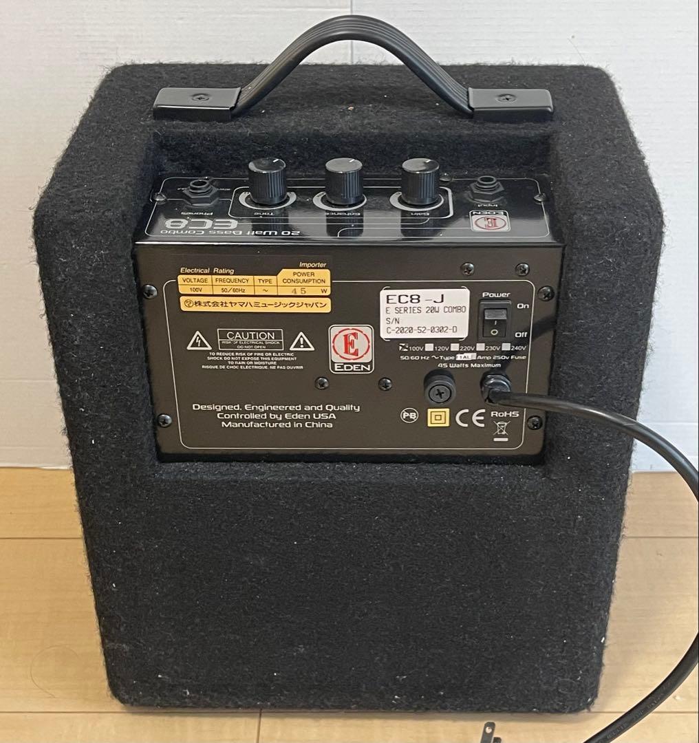EDEN エデン EC8-Jベースアンプ 20W 小型