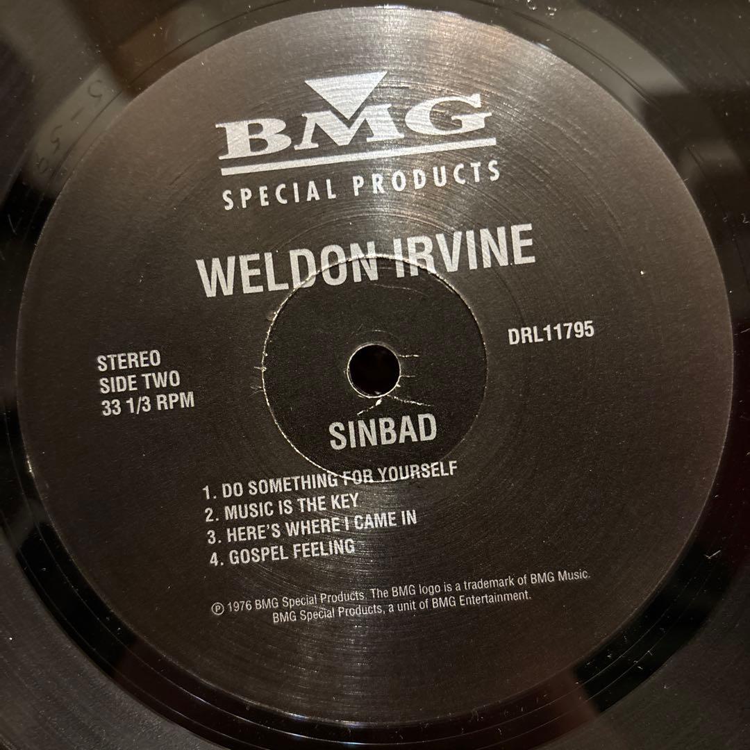 Weldon Irvine Sinbad レコード LP vinyl アナログ