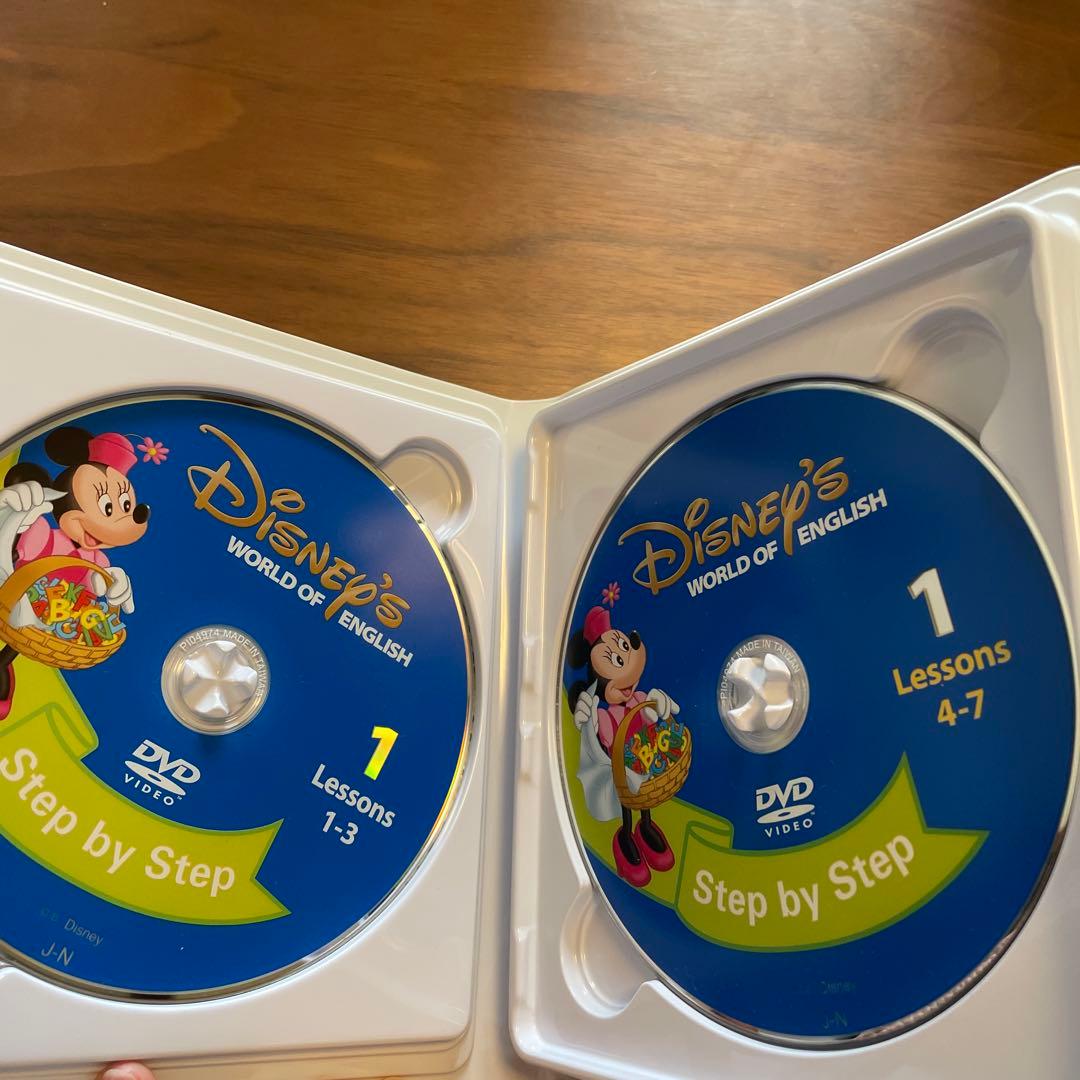 ディズニー英語システム　DWE Step by Step DVD 全12巻