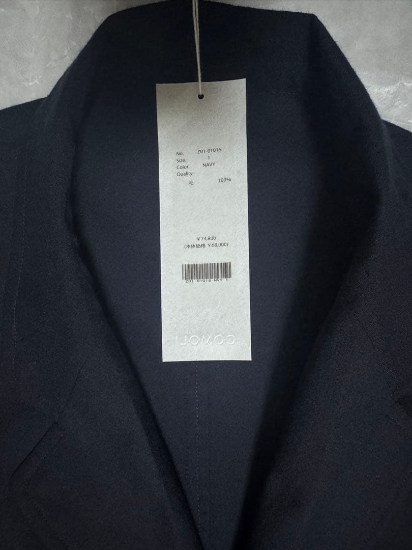 24SS COMOLI サマー ウール ジャケット サイズ1 テーラード