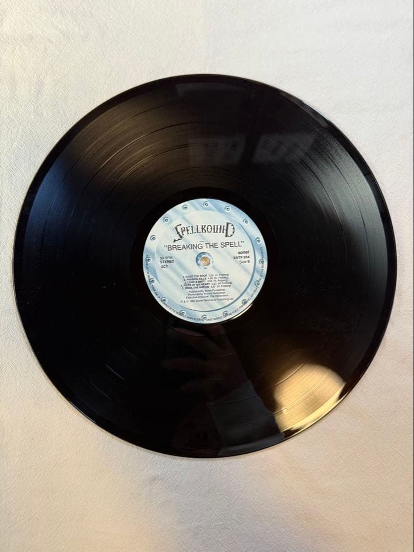 洋楽 Spellbound / Breaking The Spell / LP