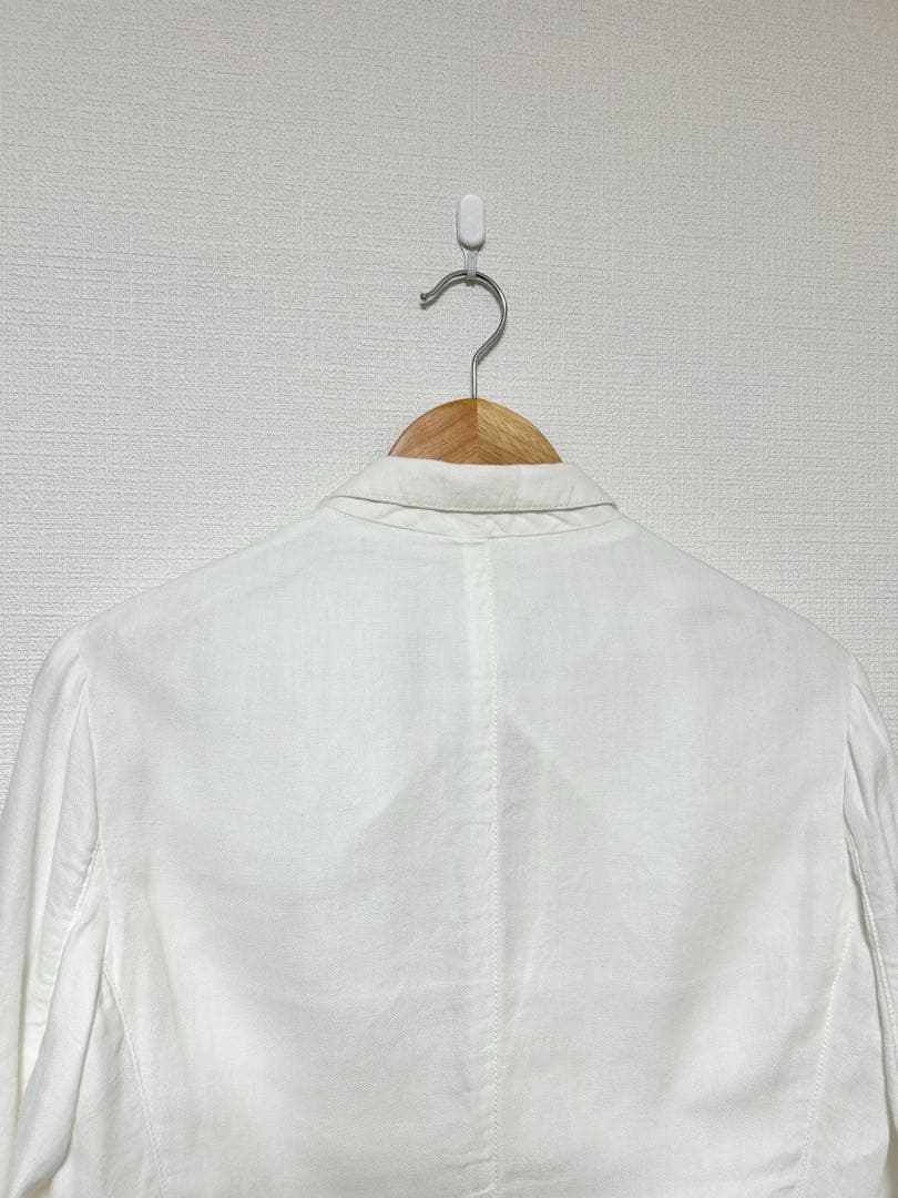 美品 ARMANI COLLEZIONI リネン テーラードジャケット