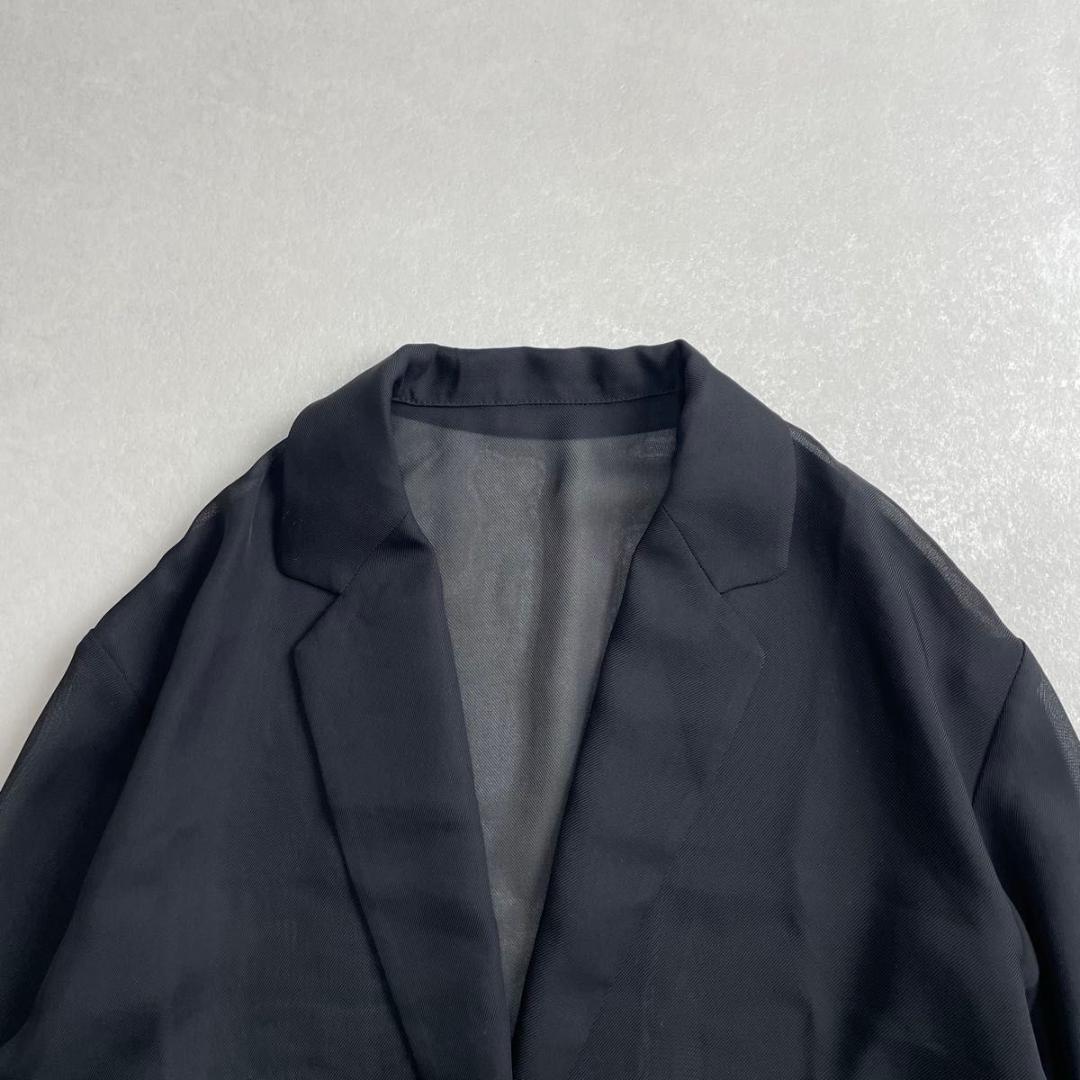 美品 snidel 24SS シアージャケット ブラック サイズ1
