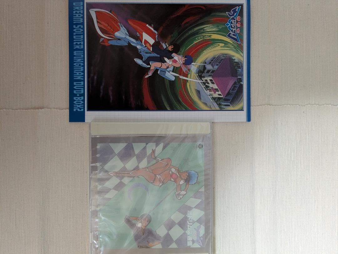 ディスク未使用 ウィングマン DVD-BOX 1・2 特典・フィギュア付き